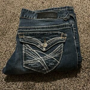 Women’s rue 21 black size 3/4 short in good condition